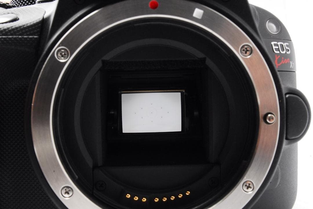 ショット数80回！キャノン kiss X7⭐ダブルレンズセット⭐超望遠レンズ