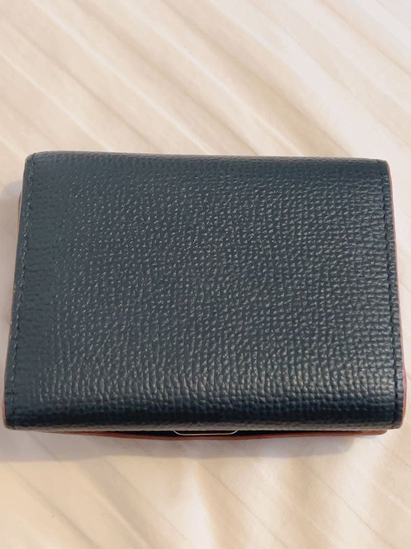 LOEWE 三つ折り財布 黒 レザー