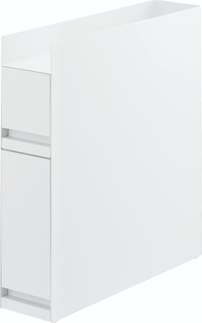 tower 隠せる調味料ラック 2段 引き出し式 白 山崎実業【完成品・新品】