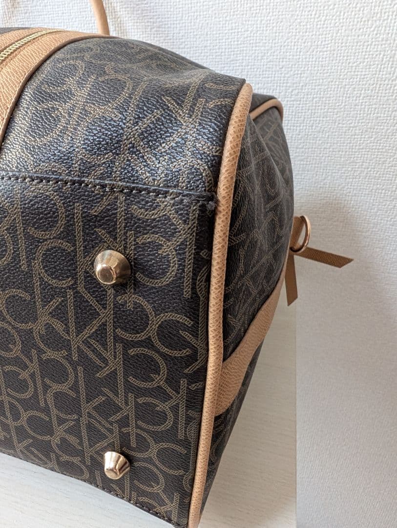  　ボストンバッグ　旅行バッグ　2way モノグラム CK