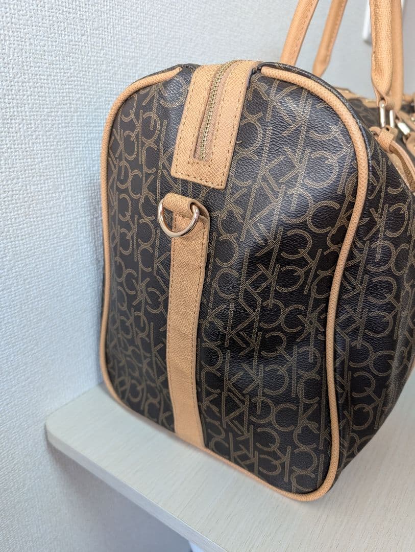  　ボストンバッグ　旅行バッグ　2way モノグラム CK