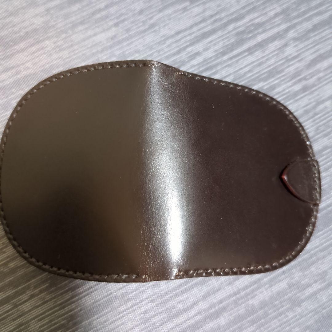 【極美品】GANZO THIN BRIDLE ダークブラウン ケース