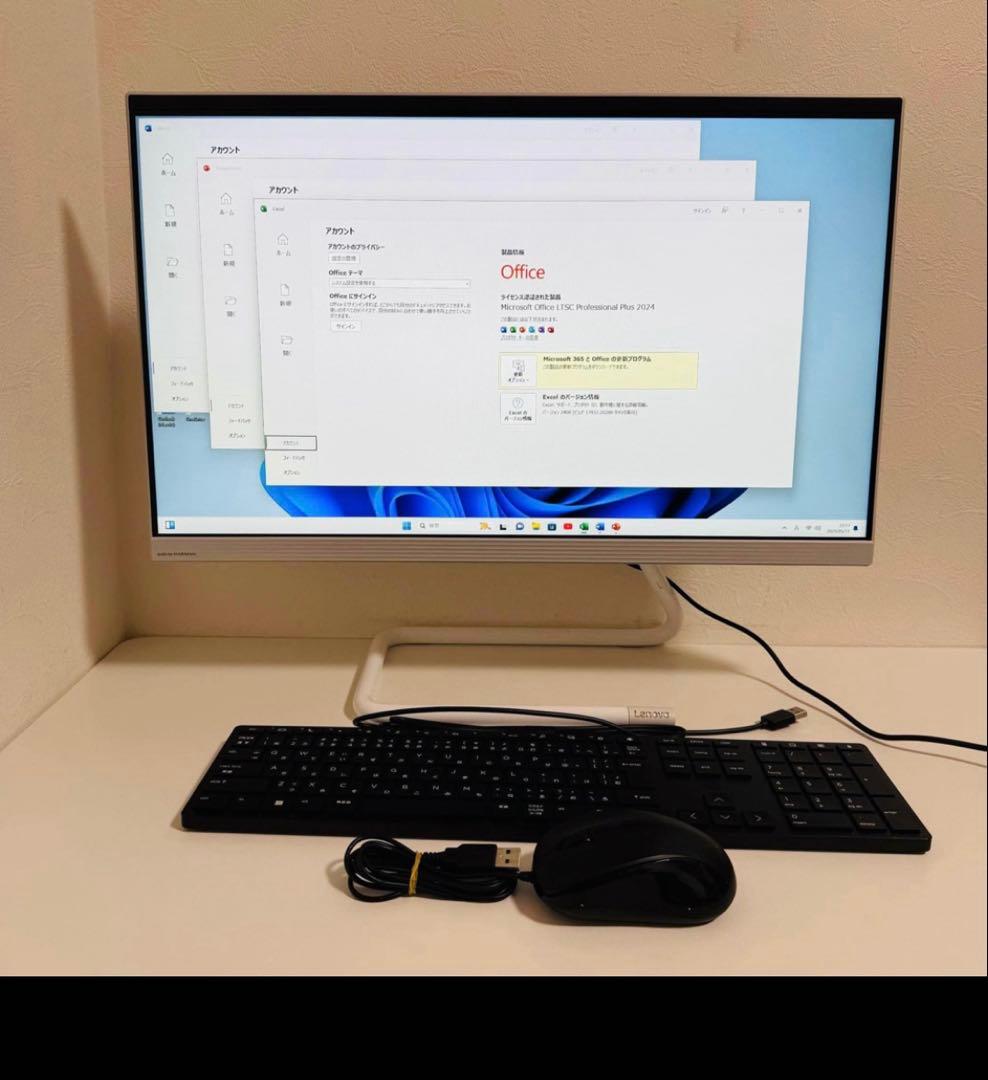 Y618 LENOVOノートパソコン1TB大容量メモリ8G Win11オフィス付