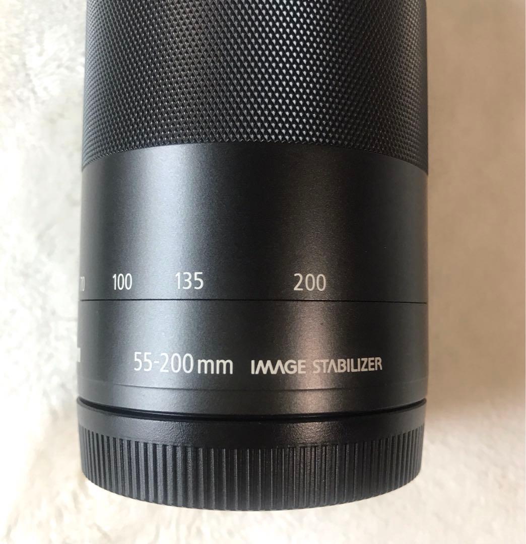 【美品】Canon EF-M55-200mm 望遠ズームレンズ