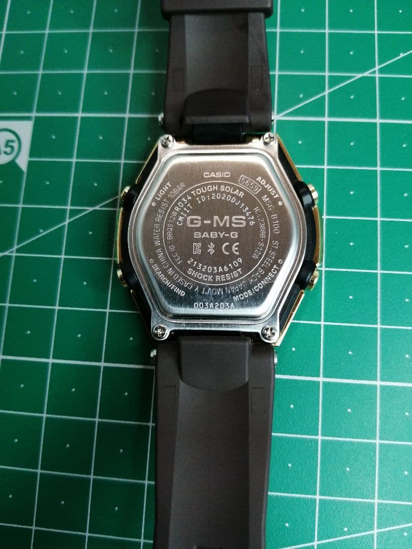 カシオ　G-MS G-shock baby-g　MSG-B100洗浄済　超美品