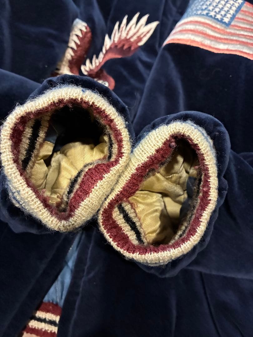 スカジャン　テーラー東洋　港商　硫黄島　サイズ中 TT10797