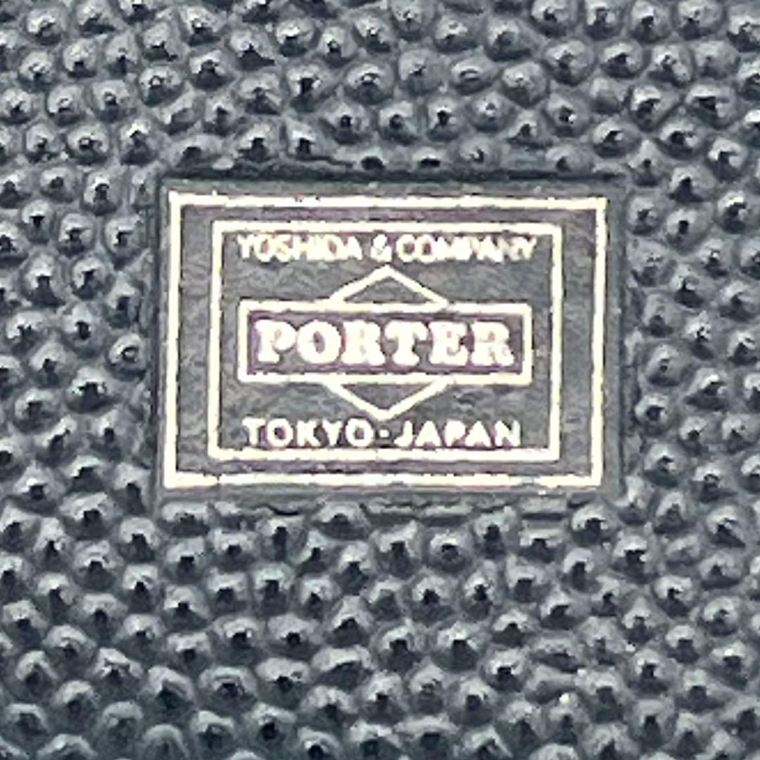 【極美品】PORTER 長財布　エイブル　L字ファスナー　レザー　ネイビー