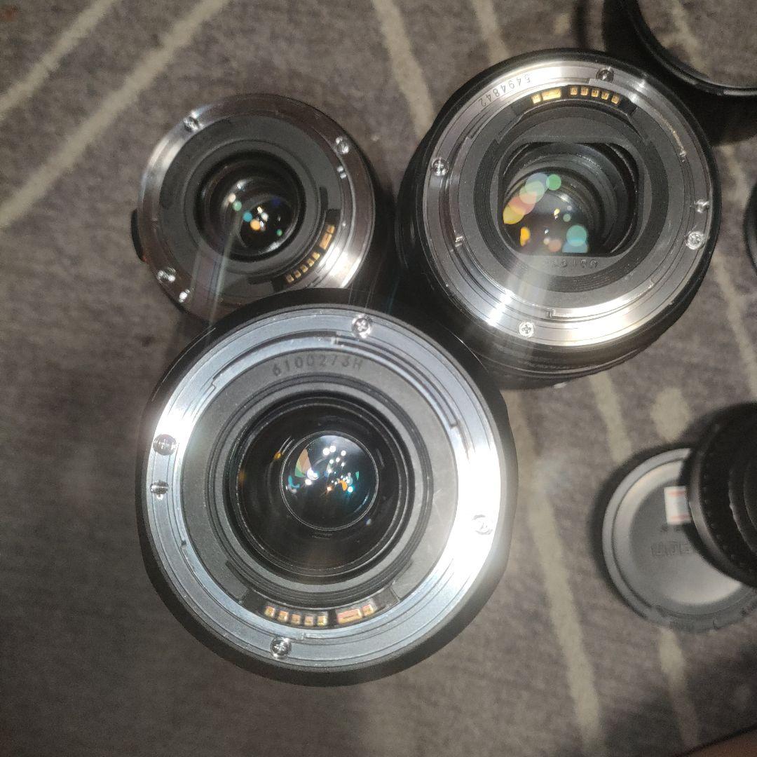 キャノン7Dと24-105f4Lと75-300と24-85