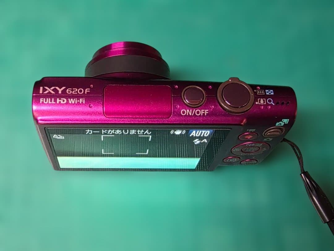 CANON IXY 620F ピンク 元箱他付属品一式