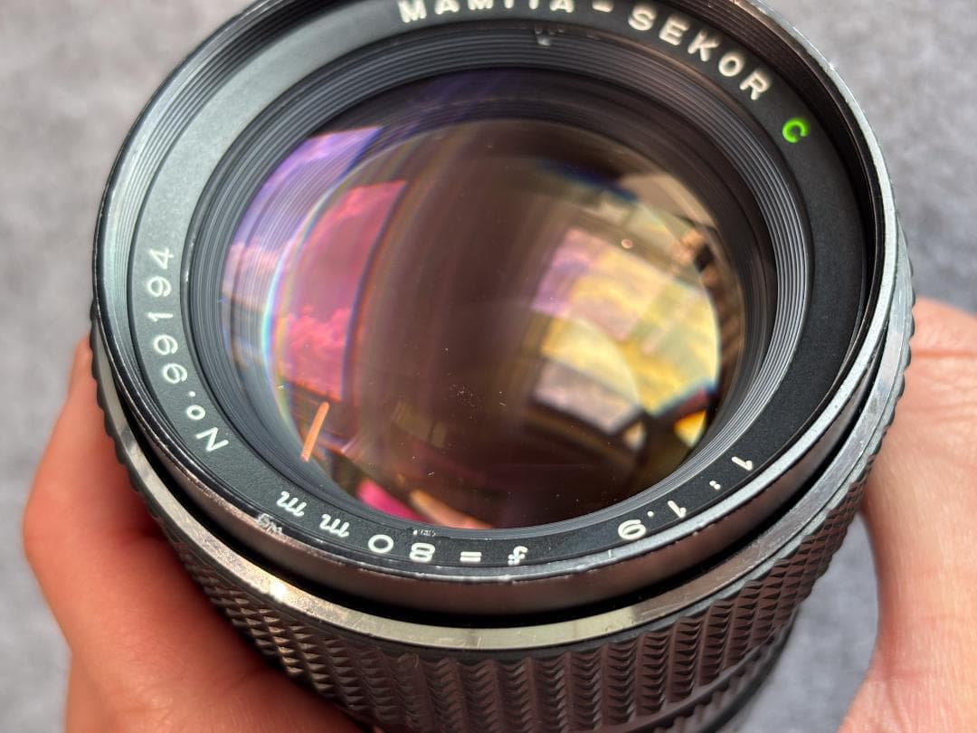 MAMIYA SEKOR C 80mm F1.9 マミヤ　中古