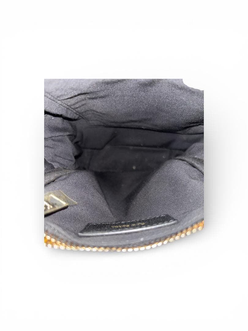 【希少,極美品】　ポールスミスボディーバッグ　インレイドストライプ　黒