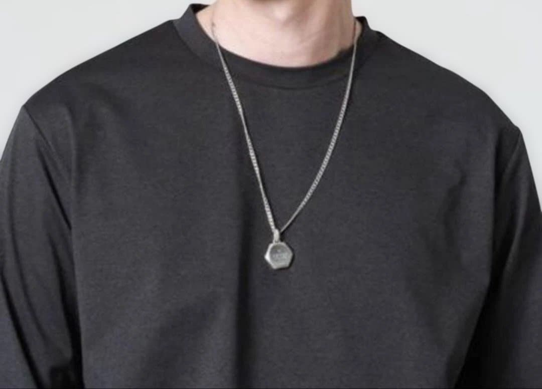 美品 GUCCI グッチ ヘキサゴン ペンダントネックレス