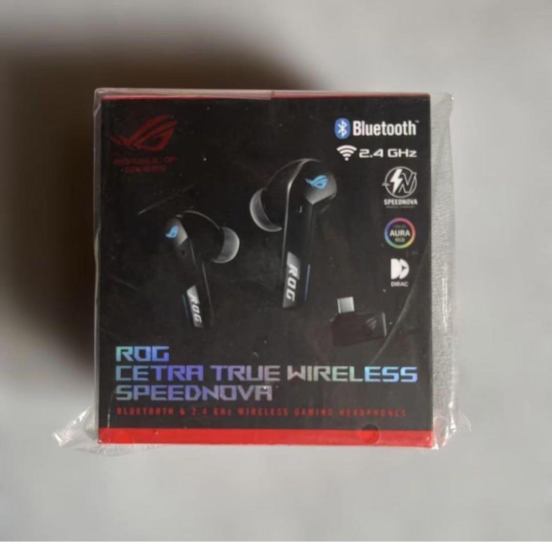 ASUS Bluetoothおよび2.4GHzワイヤレスゲーミングイヤホン