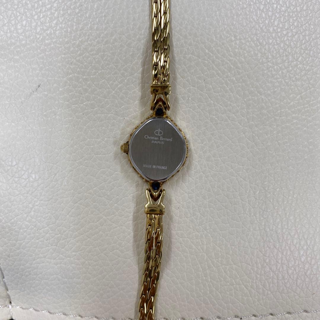 美品　クリスチャンベルナール時計　レディース