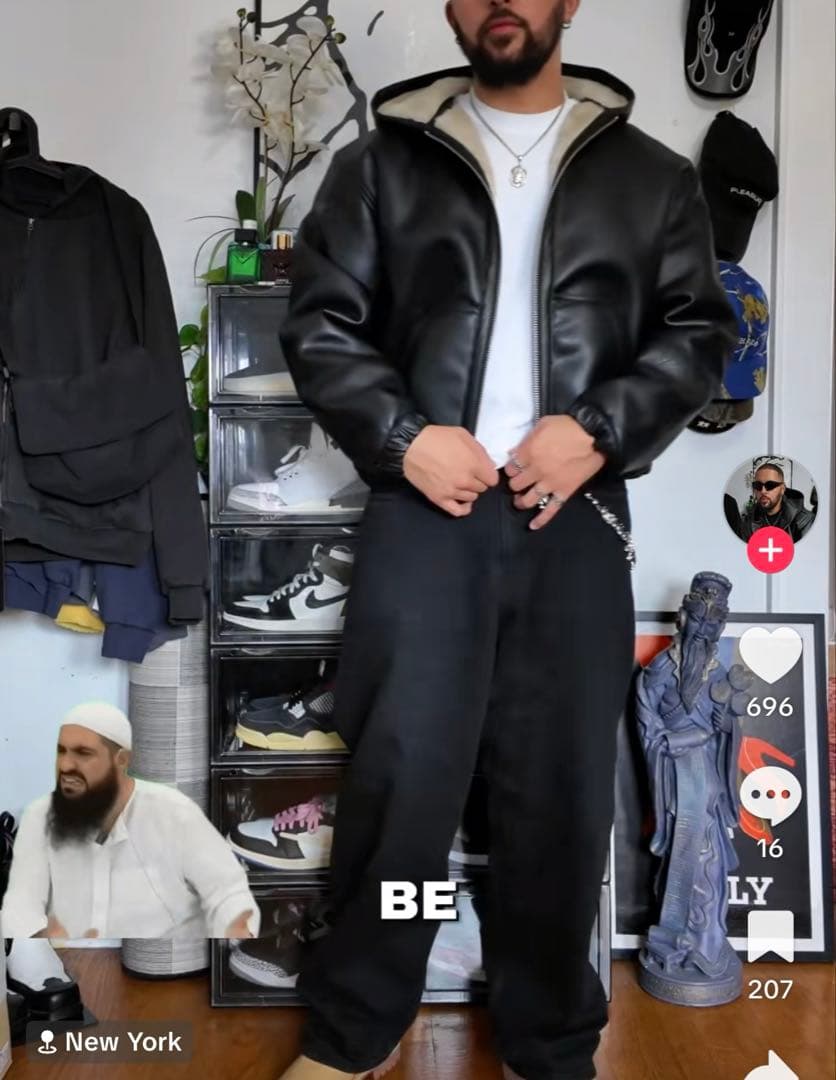  アビエータージャケット レザージャケット 短丈