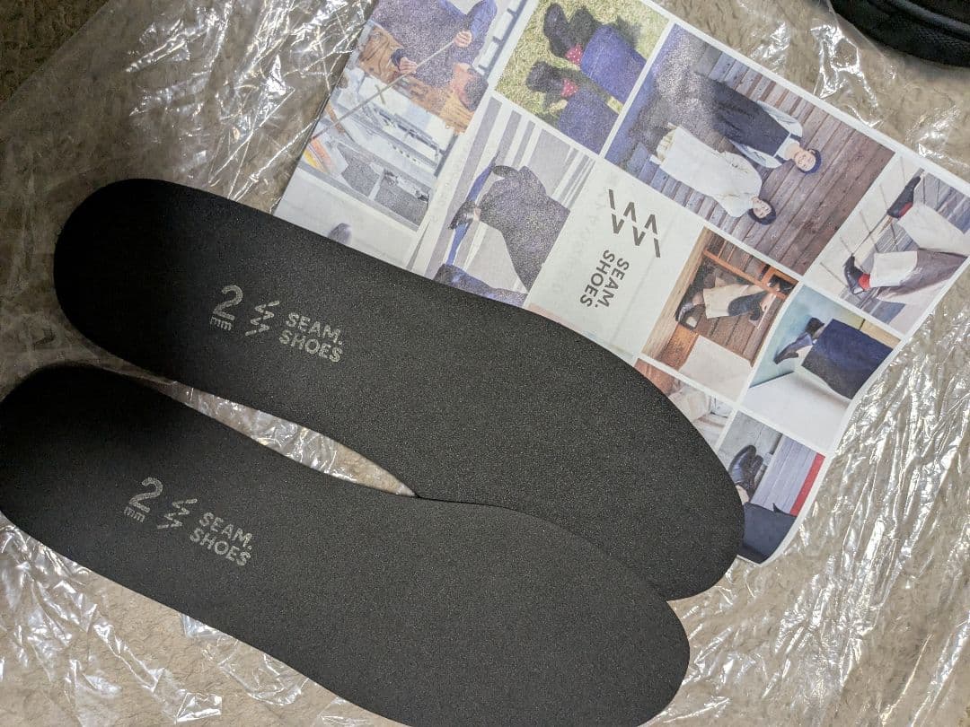 ＳＥＡＭ.SHOES ローファー　ブラック　23.5