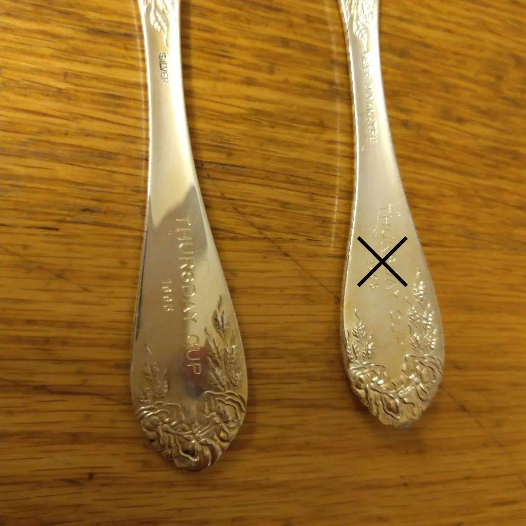 SILVER　銀製　バターナイフ　カトラリー　日本製