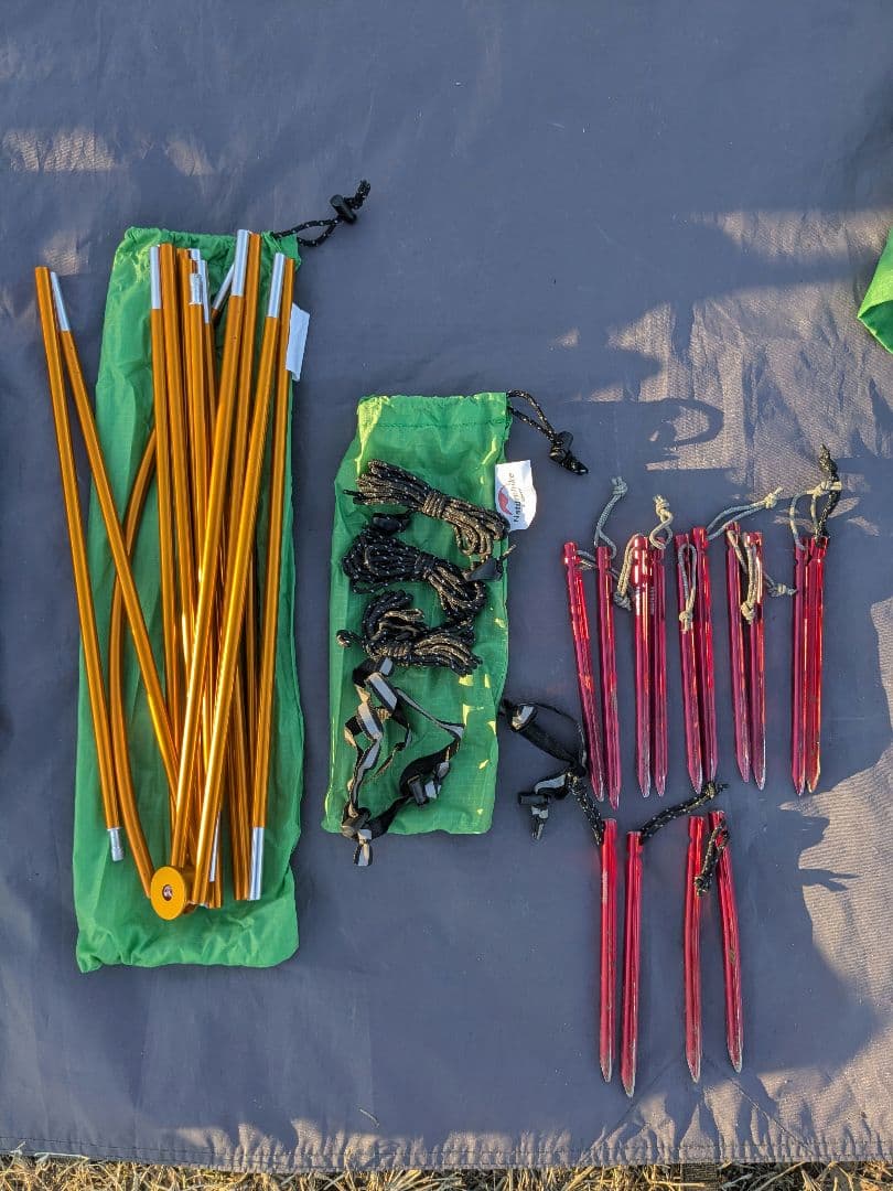 Naturehike Cloud UP 2 キャンプテント フットプリント付き