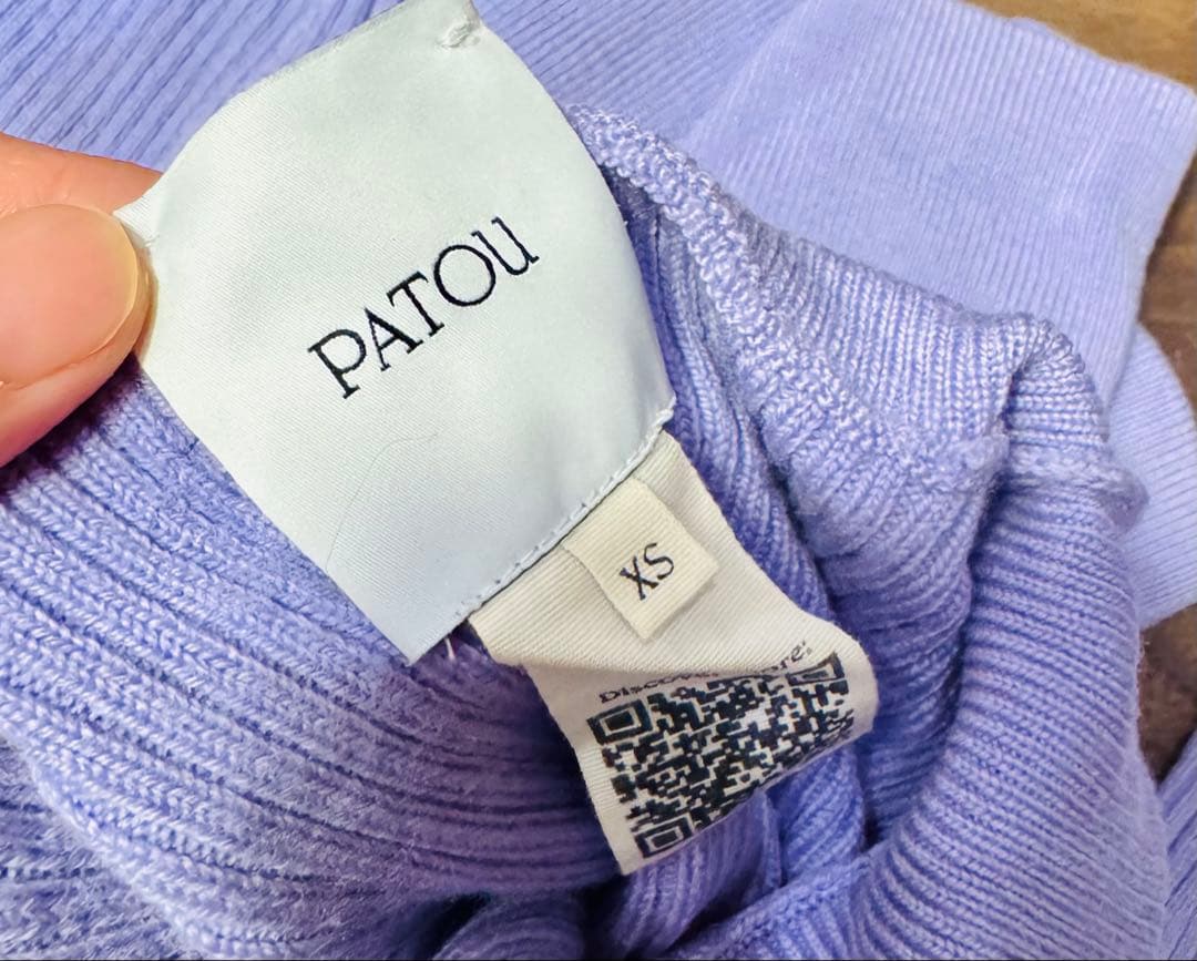 PATOU タートルネック　ニット　セーター　XS 美品