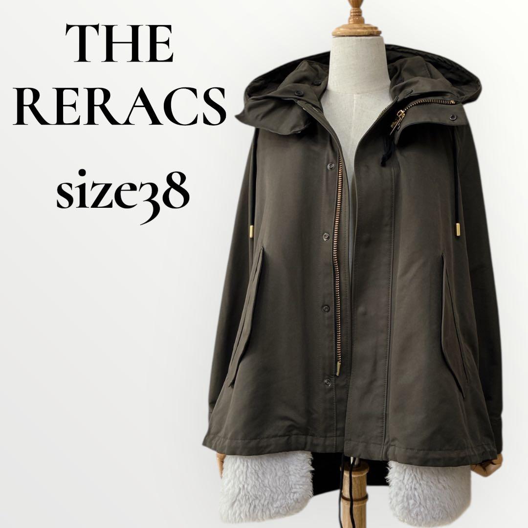 ち*お様 ザリラクス　ボアライナー付きショートモッズコート　マウンテンパーカー