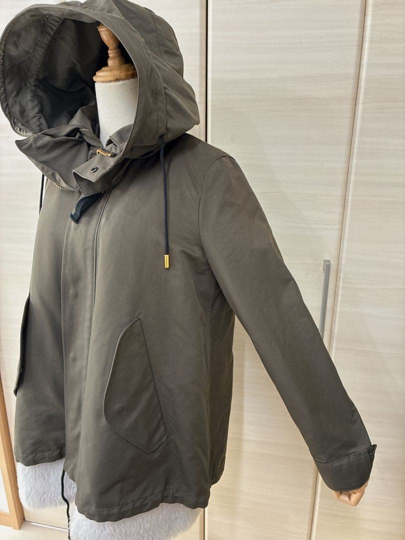 ち*お様 ザリラクス　ボアライナー付きショートモッズコート　マウンテンパーカー