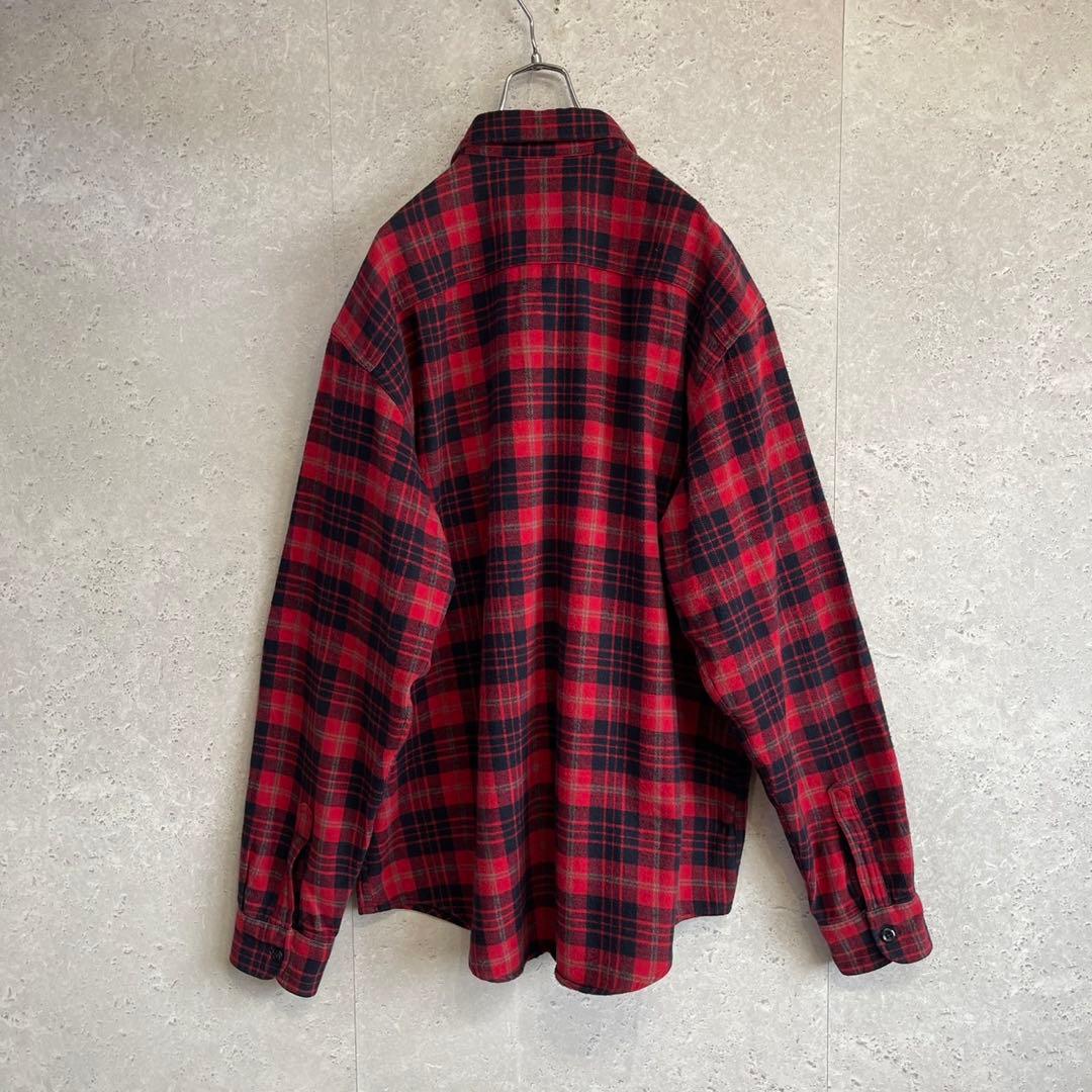 90s Levi's ALASKA チェック フランネルシャツ XLサイズ