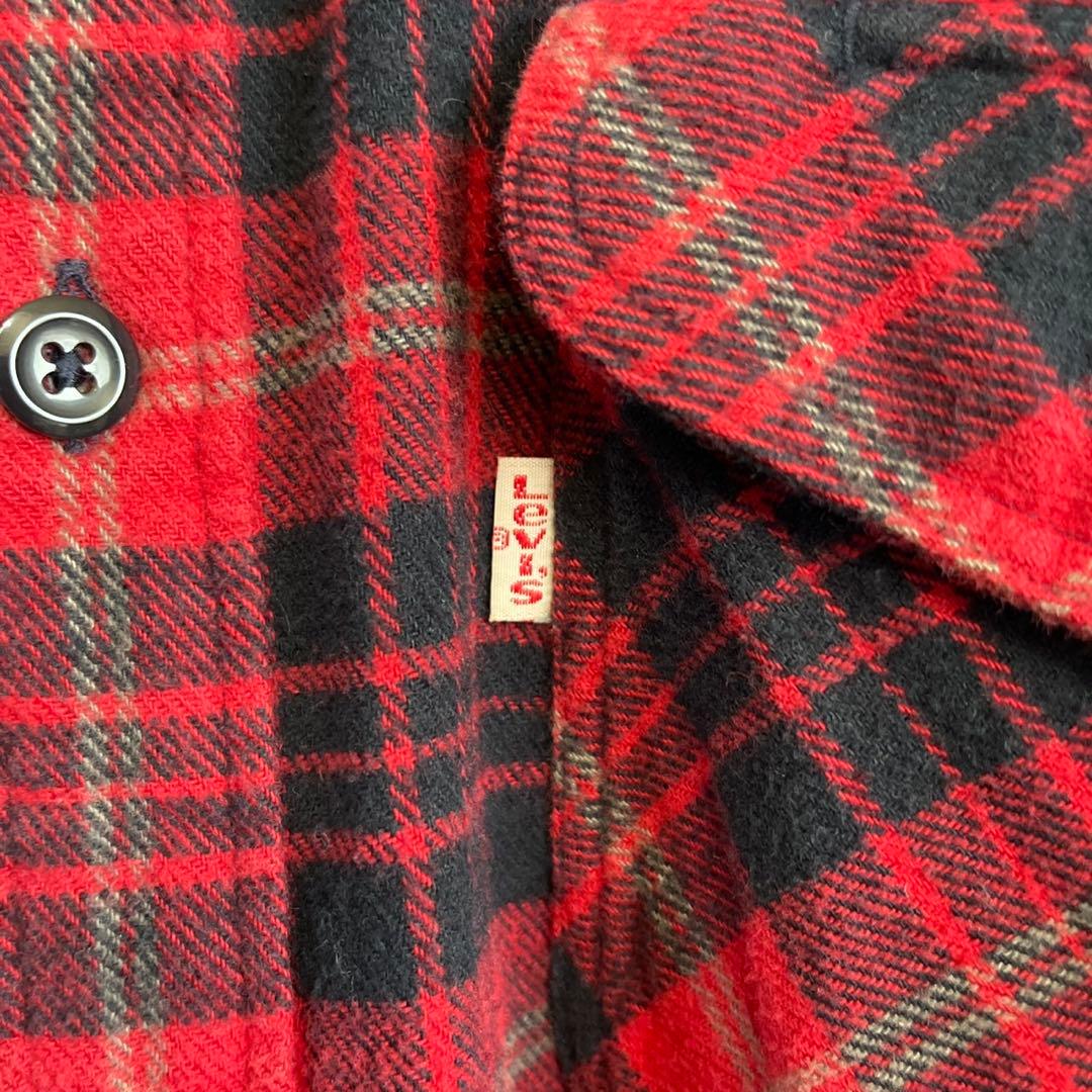 90s Levi's ALASKA チェック フランネルシャツ XLサイズ