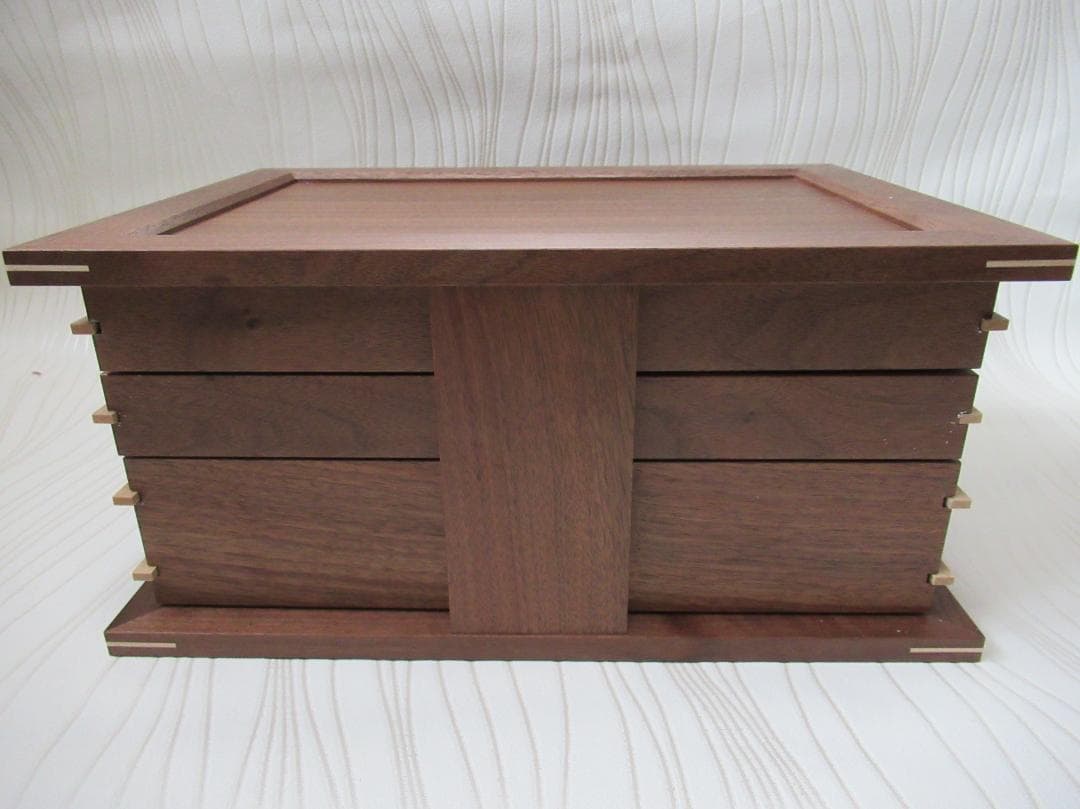 旭川クラフト 旭川家具 木製引出し ウォールナット A4 ドリィーミーパーソン