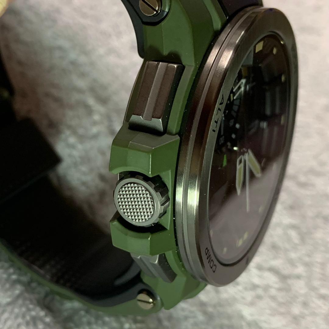 時計 CASIO PROTREK PWR-7000 Military Green