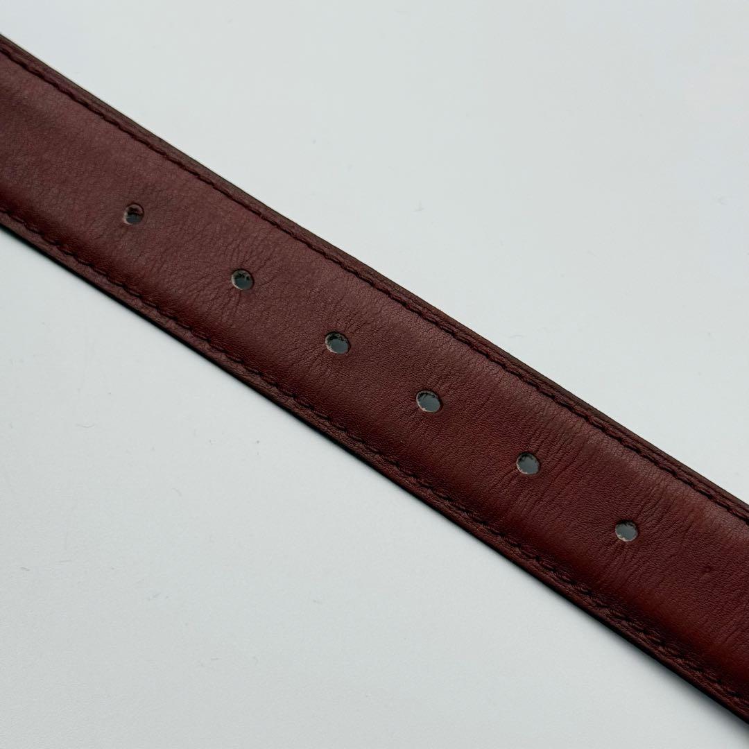 ✨美品✨カルティエ ベルト マスト サントス ゴールド シルバー金具 純正ベルト