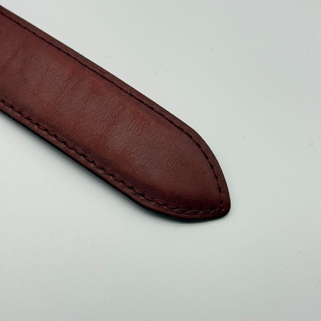 ✨美品✨カルティエ ベルト マスト サントス ゴールド シルバー金具 純正ベルト