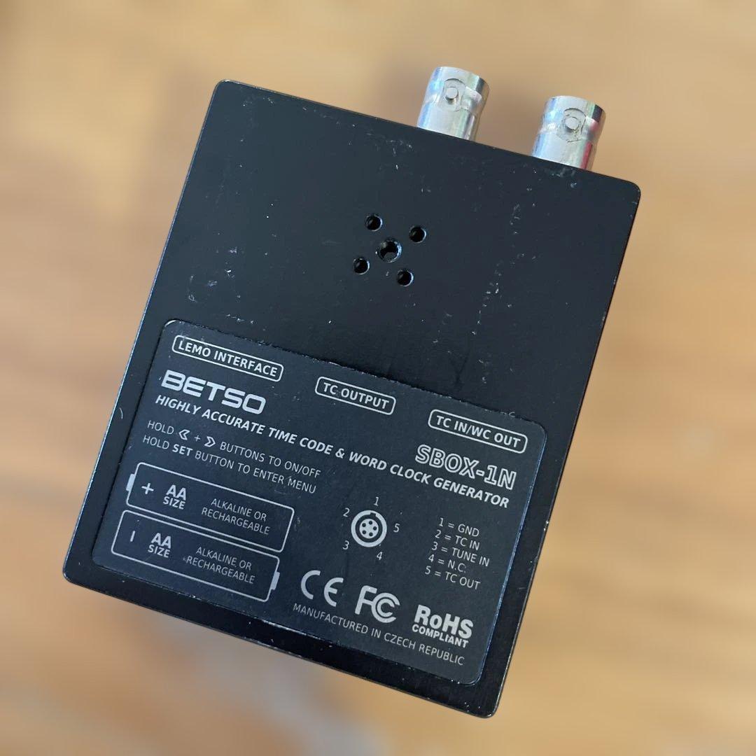 BETSO SBOX-1N タイムコードジェネレーター ケース付 ①
