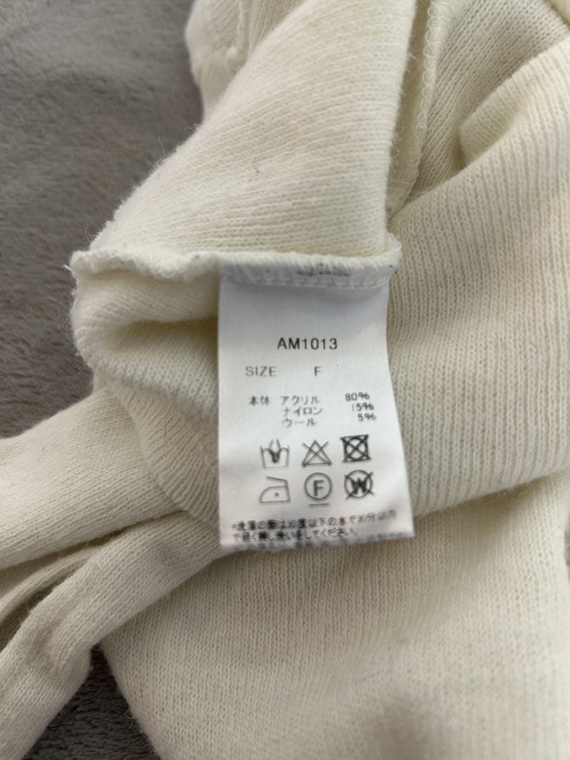 トップス andmary Nana ribbon oneshoulder tops