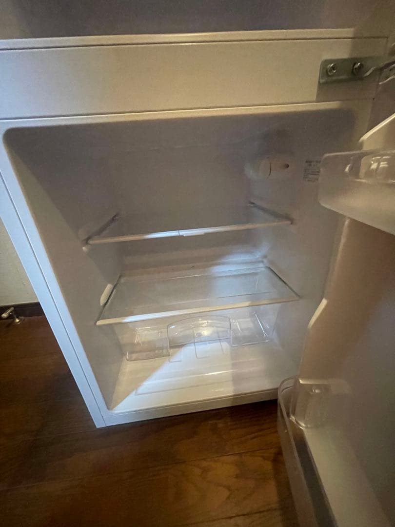 ホワイト 2ドア冷蔵庫　2020年製　BR-85A