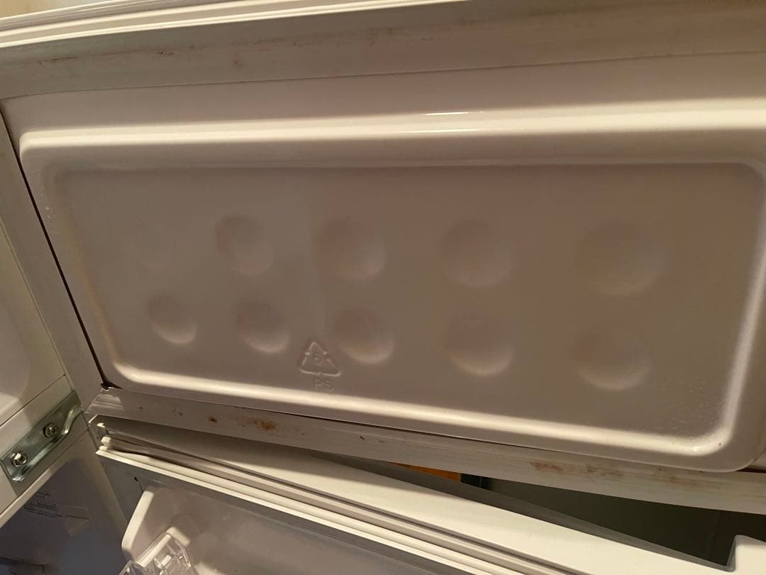 ホワイト 2ドア冷蔵庫　2020年製　BR-85A