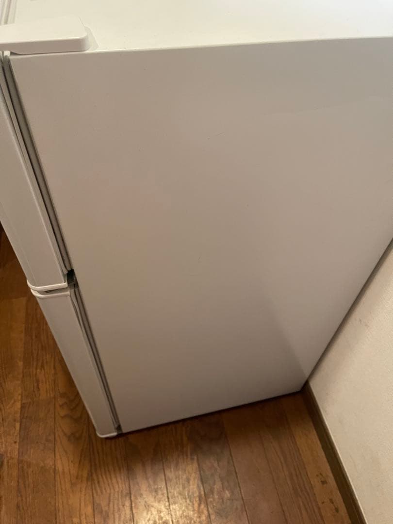 ホワイト 2ドア冷蔵庫　2020年製　BR-85A
