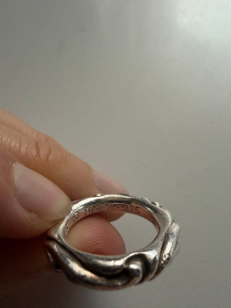 クロムハーツ スクロールリング