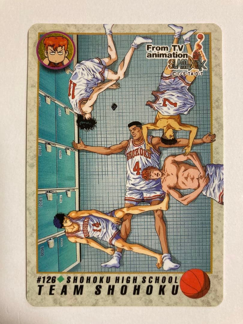 極美品 スラムダンク カードダス 本弾 #93 #101 #105 #126