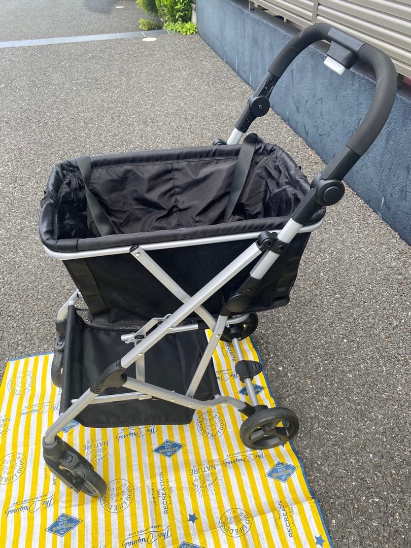 ⭐︎美品⭐︎Cartist ショッピングカート（ブラック）　買い物カゴ