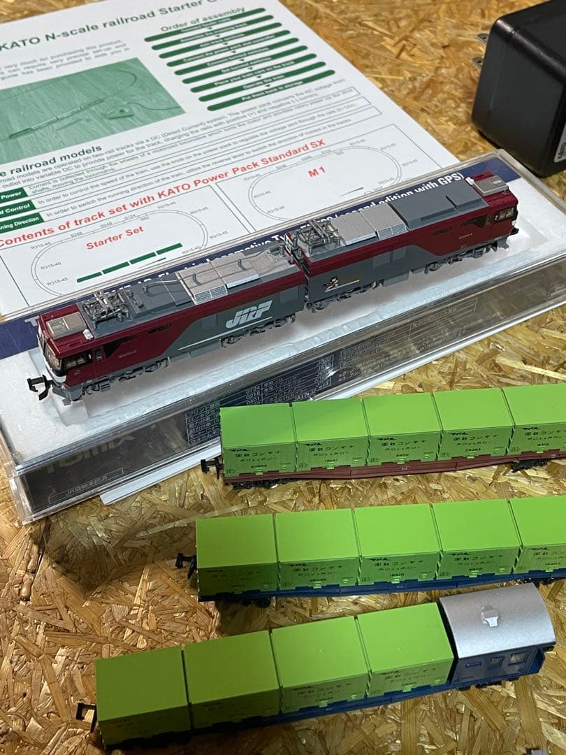 Nゲージ KATOレールセット 貨物列車つき　本日まで最終お値下げ中