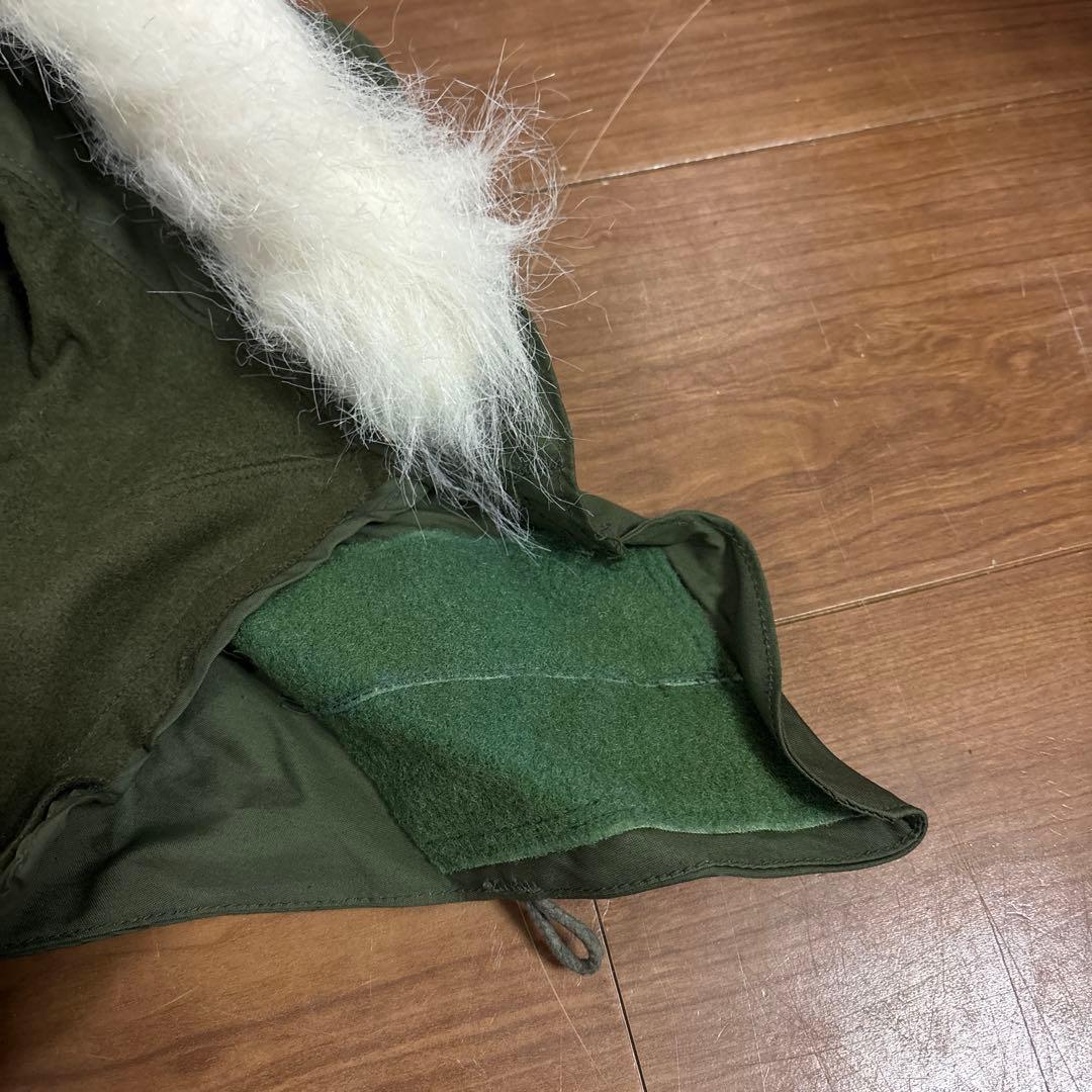 デッドストック　米軍　実物　80s M65 フィッシュテールパーカーフード　①