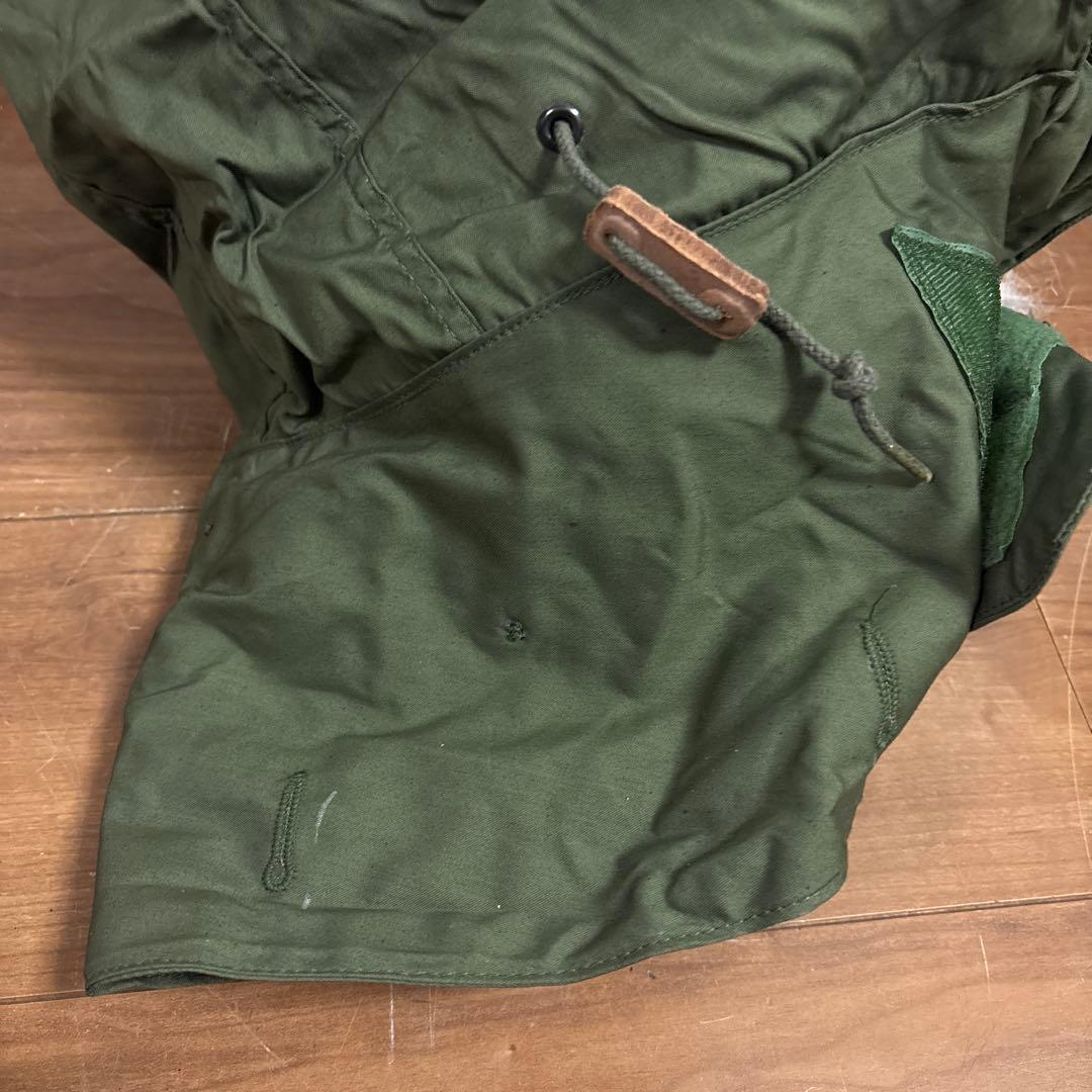 デッドストック　米軍　実物　80s M65 フィッシュテールパーカーフード　①