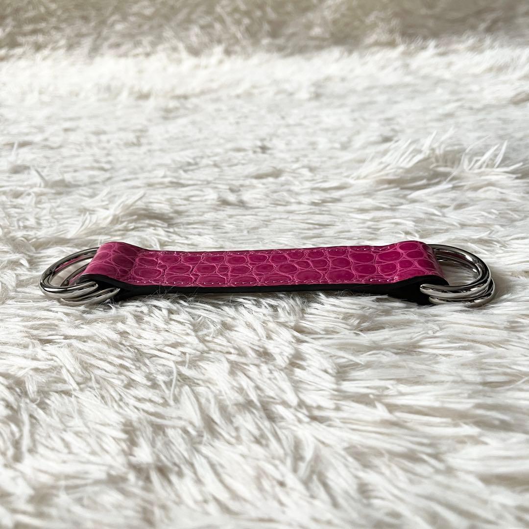 HERMES エルメス　ロマンス　スカーフベルト　クロコダイル　ポロサス