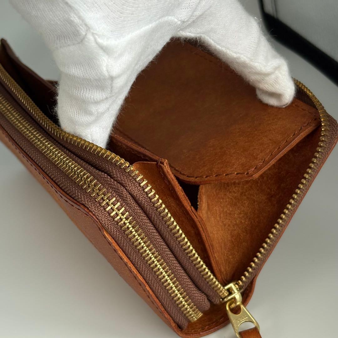 ryu 長財布　L ジップ　ダブル　ファスナー　イタリアンレザー　レア　メンズ