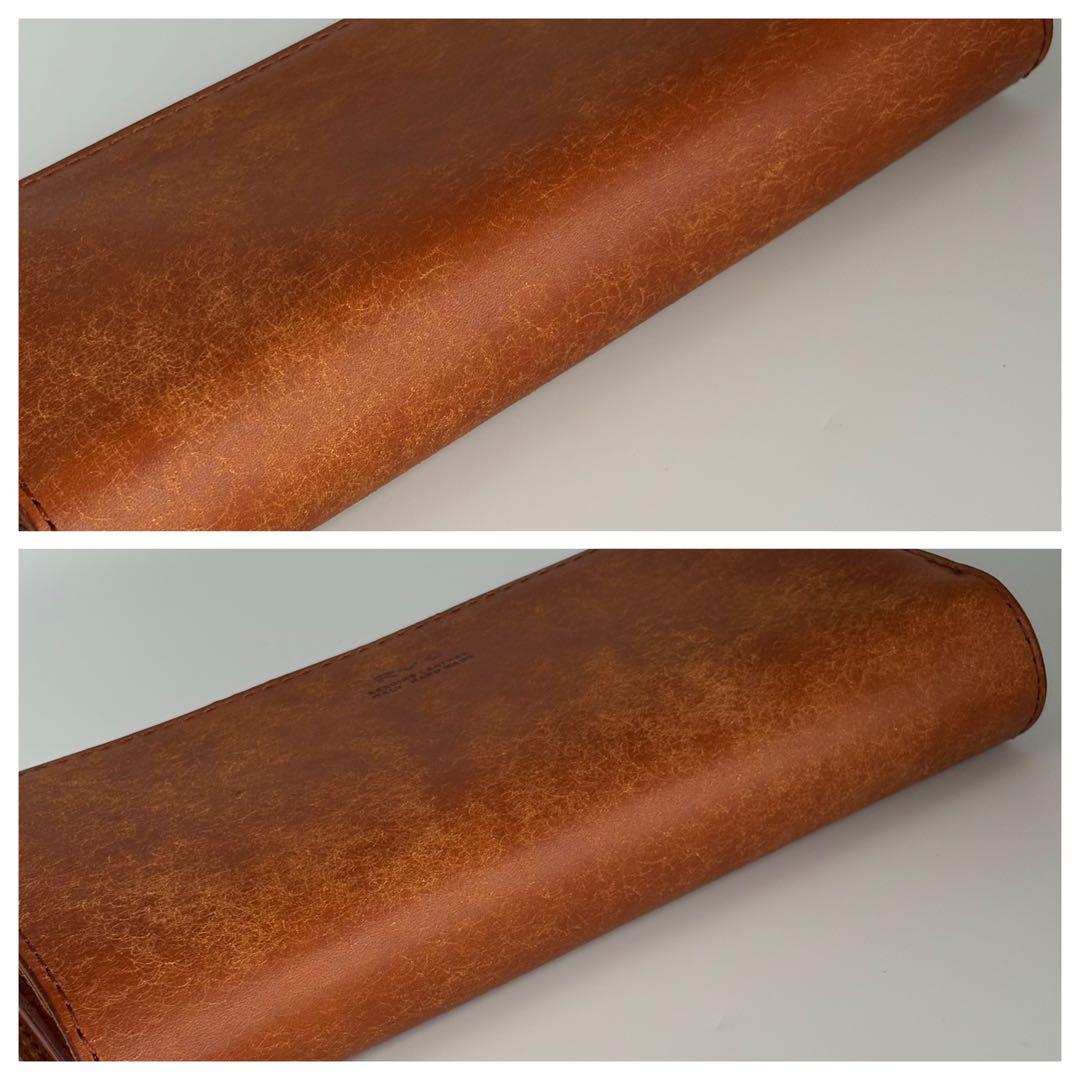 ryu 長財布　L ジップ　ダブル　ファスナー　イタリアンレザー　レア　メンズ