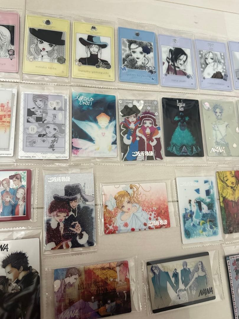 矢沢あい ツインウエハース メタリックプラカード コンプリート バラ売り可