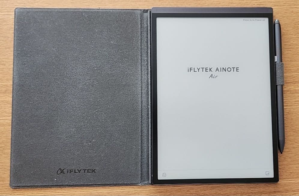 【純正保護ケース付】iFLYTEK AINOTE Air2（本体+ペン+ケース）