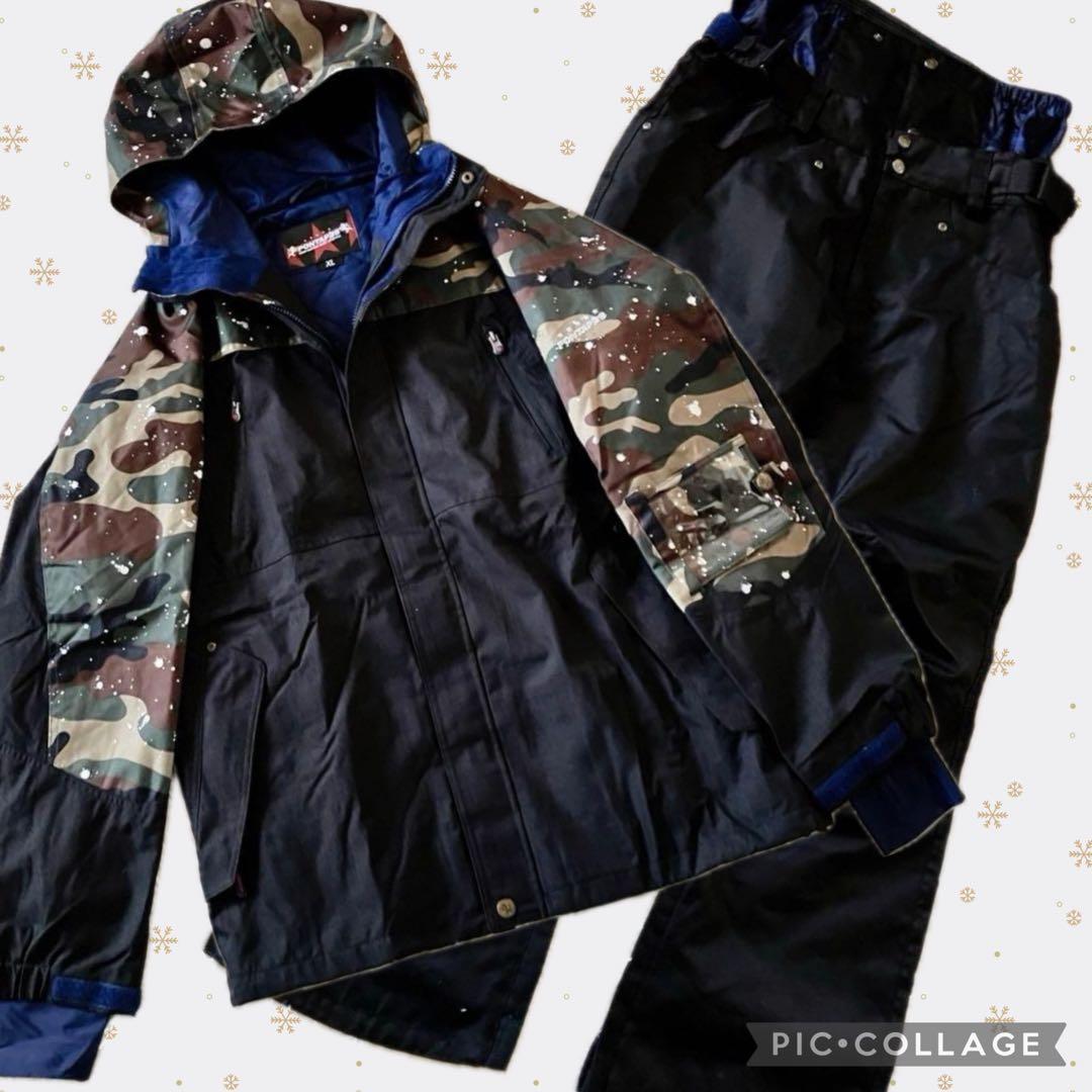 ‼️最終価格‼️PONTAPES メンズ スノボウェア 上下セット XL 美品