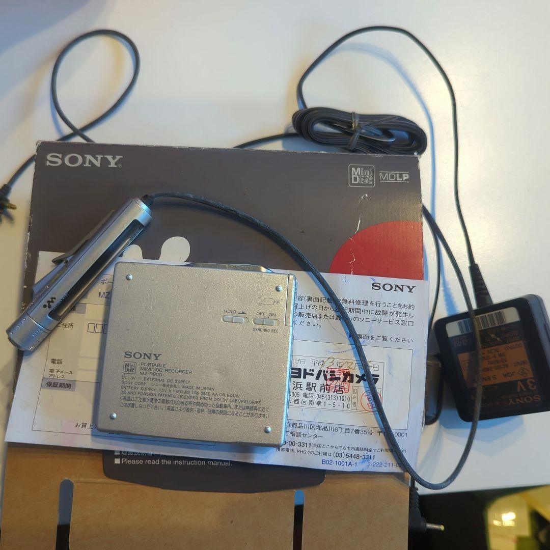 T*e様 SONY MZ-R900 ポータブルMDプレーヤー　ディスク75枚クリ