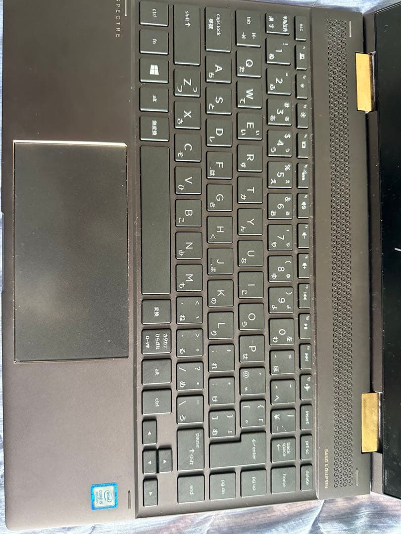 HP SPECTRE ノートPC ダークグレー タッチスクリーン